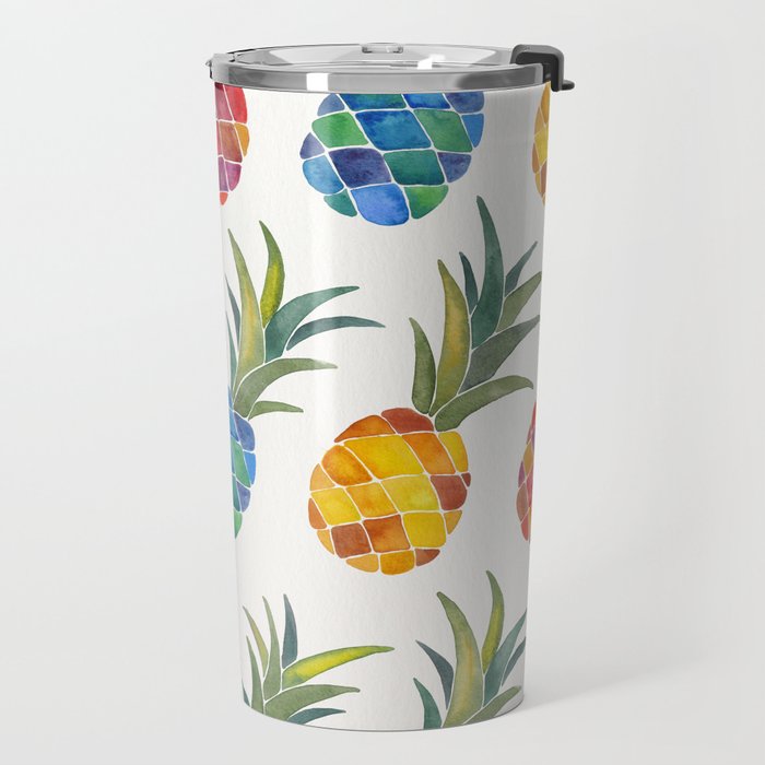 Pineapples Travel Mug Gallery Image 2