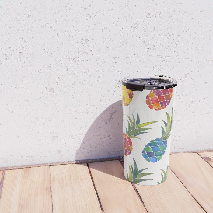 Pineapples Travel Mug Gallery Image 4