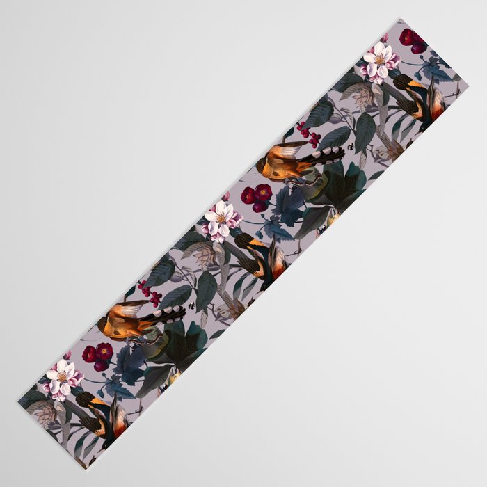 Floral and Birds XL Table Runner Gallery Image 3