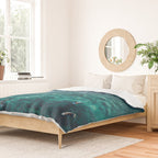Surfing in the Ocean 2 Duvet Cover Gallery Image 2