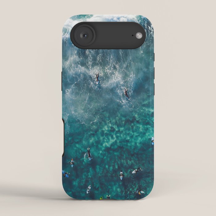 Surfing in the Ocean 2 iPhone Case Gallery Image 2