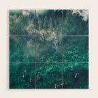 Surfing in the Ocean 2 Wood Wall Art Gallery Image 1