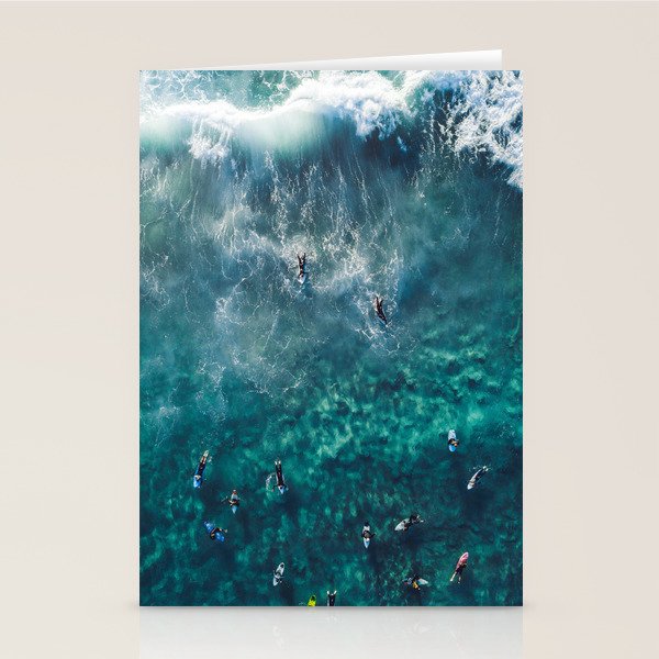 Surfing in the Ocean 2 Stationery Card Gallery Image 2