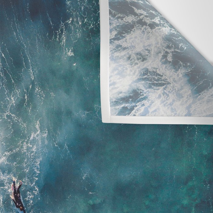 Surfing in the Ocean 2 Wall Tapestry Gallery Image 3