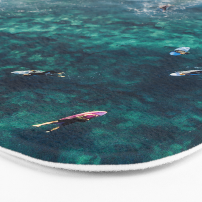 Surfing in the Ocean 2 Bath Mat Gallery Image 3