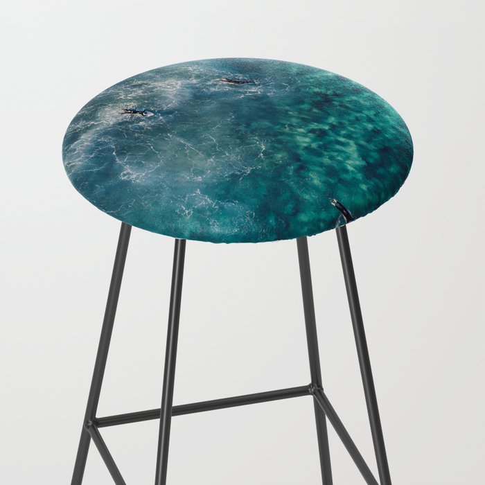 Surfing in the Ocean 2 Stool Gallery Image 2