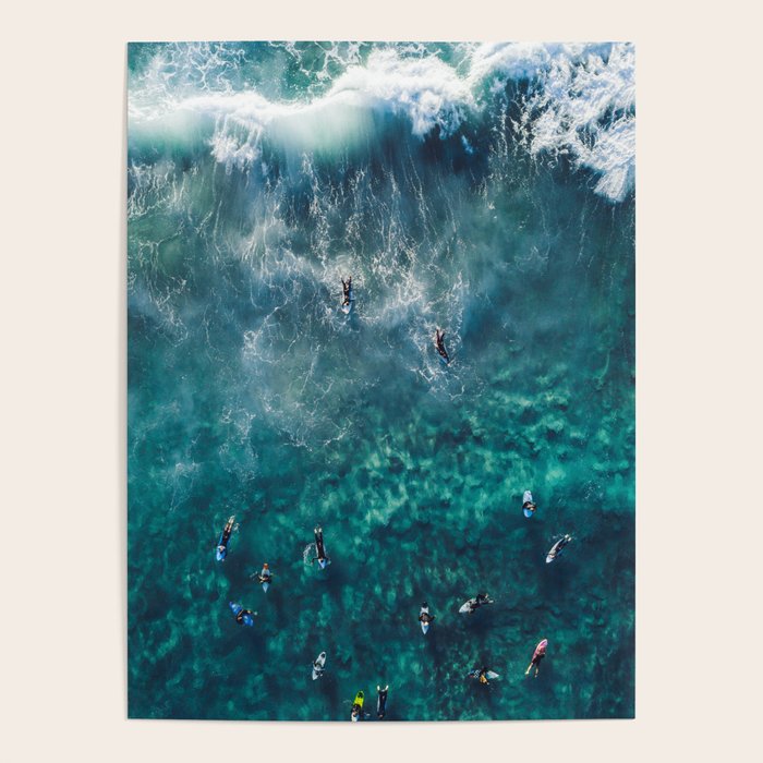Surfing in the Ocean 2 Poster Gallery Image 1
