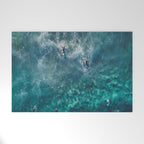 Surfing in the Ocean 2 Welcome Mat Gallery Image 1