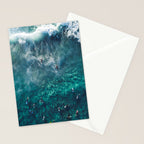 Surfing in the Ocean 2 Stationery Card Gallery Image 2