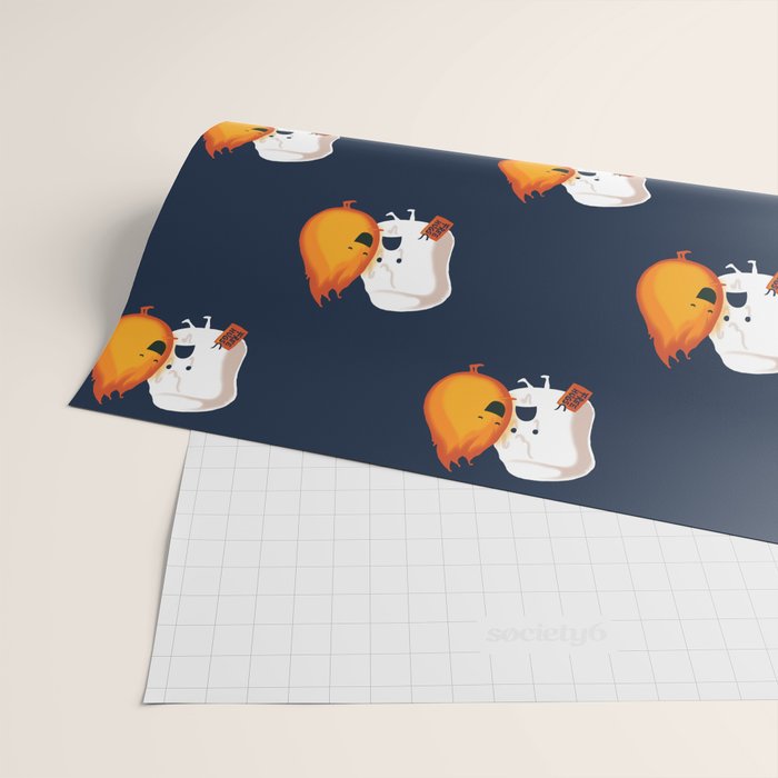Friendly Fire Wrapping Paper Gallery Image 2
