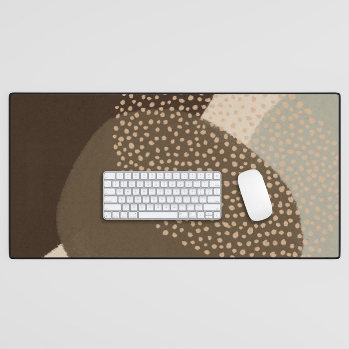 Modern Abstract Shapes #4 Desk Mat Gallery Image 1