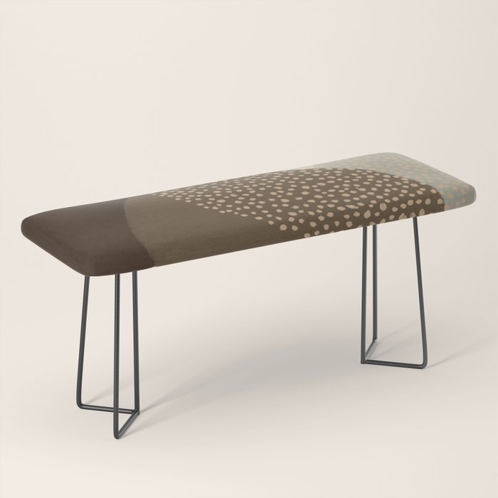 Modern Abstract Shapes #4 Bench Gallery Image 1