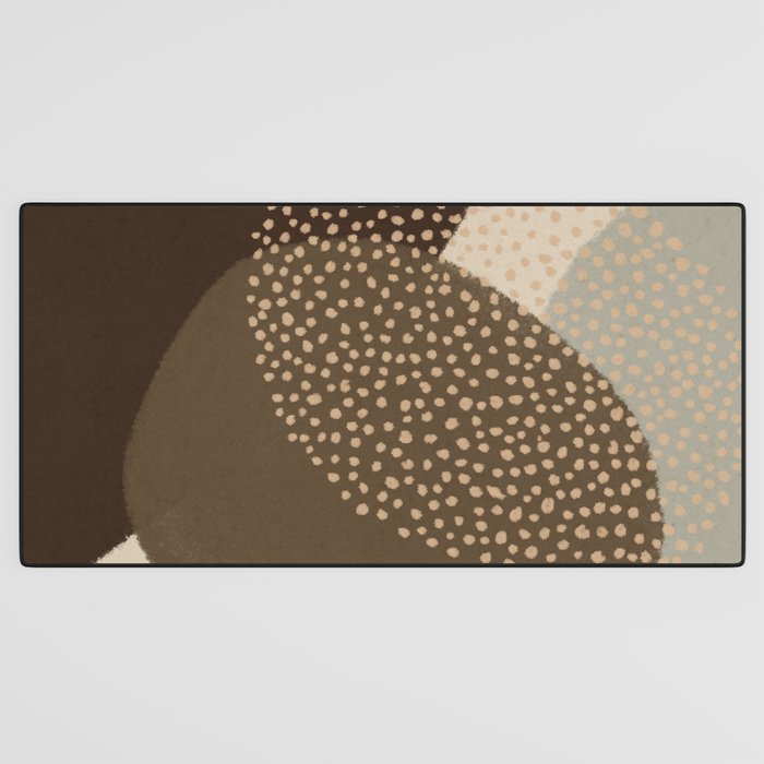 Modern Abstract Shapes #4 Desk Mat Gallery Image 3