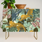 Leopard jungle print Credenza Gallery Image 1
