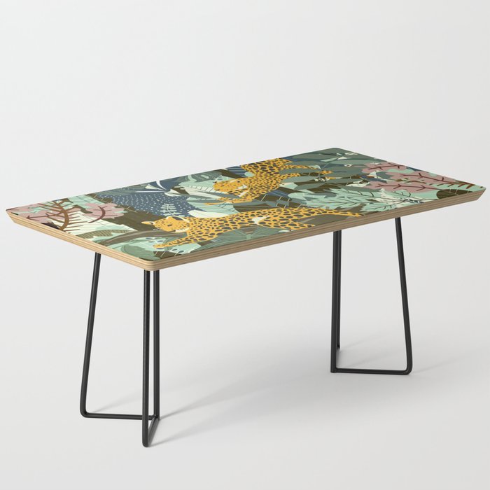 Leopard jungle print Coffee Table Gallery Image 1