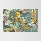 Leopard jungle print Rug Gallery Image 2