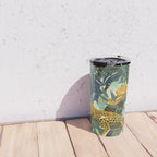 Leopard jungle print Travel Mug Gallery Image 4