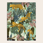 Leopard jungle print Poster Gallery Image 4