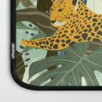 Leopard jungle print Laptop Sleeve Gallery Image 3
