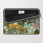 Leopard jungle print Laptop Sleeve Gallery Image 2