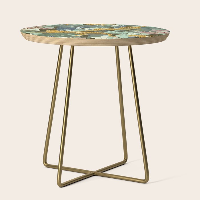 Leopard jungle print Side Table Gallery Image 1
