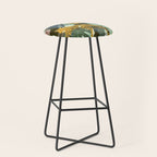 Leopard jungle print Stool Gallery Image 1