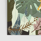 Leopard jungle print Poster Gallery Image 3
