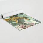 Leopard jungle print Yoga Mat Gallery Image 2