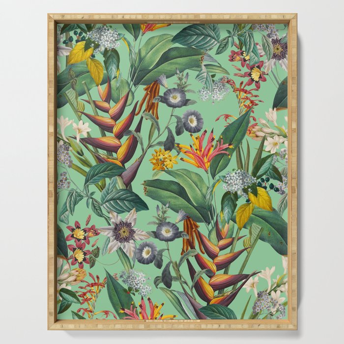 Tropical Flora Serving Tray Gallery Image 1