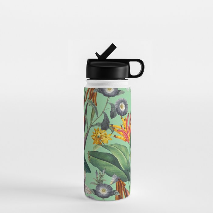 Tropical Flora Water Bottle Gallery Image 1
