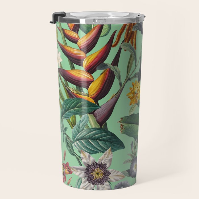 Tropical Flora Travel Mug Gallery Image 3