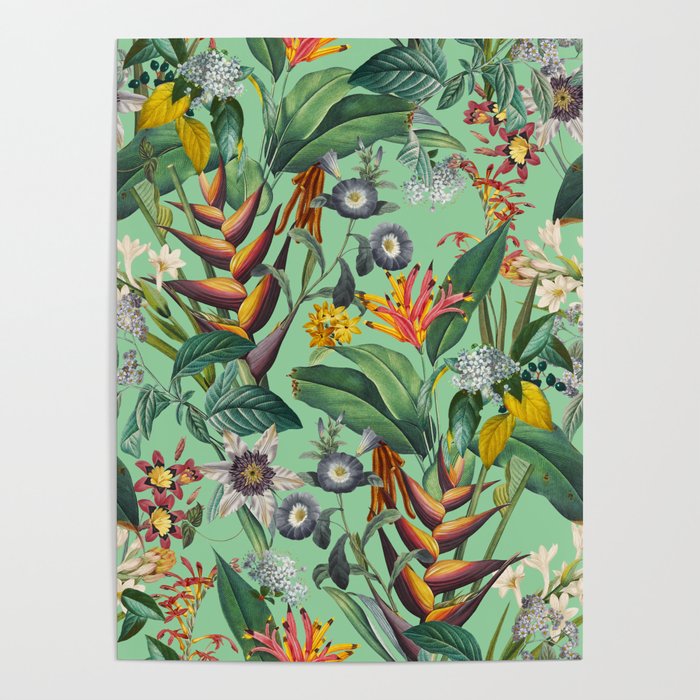 Tropical Flora Poster Gallery Image 1