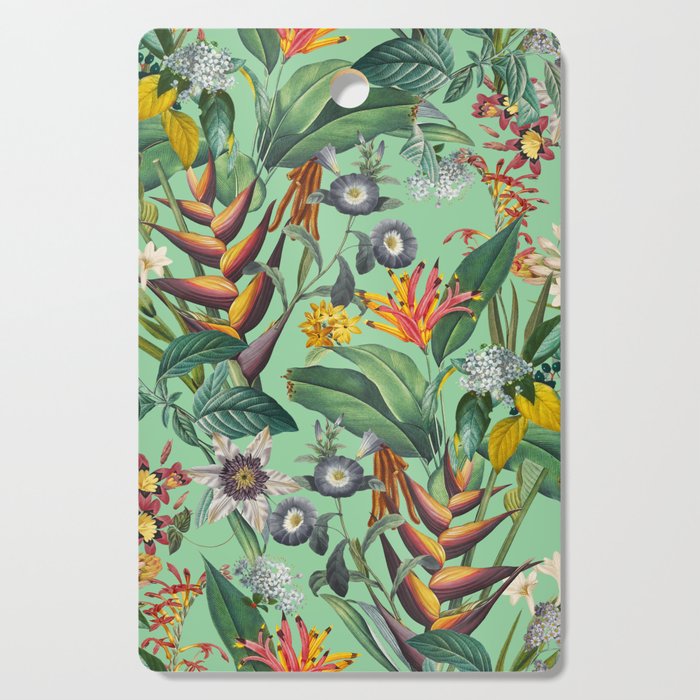 Tropical Flora Cutting Board Gallery Image 1