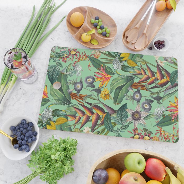 Tropical Flora Cutting Board Gallery Image 2