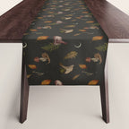 Autumn Mushrooms Table Runner Gallery Image 1