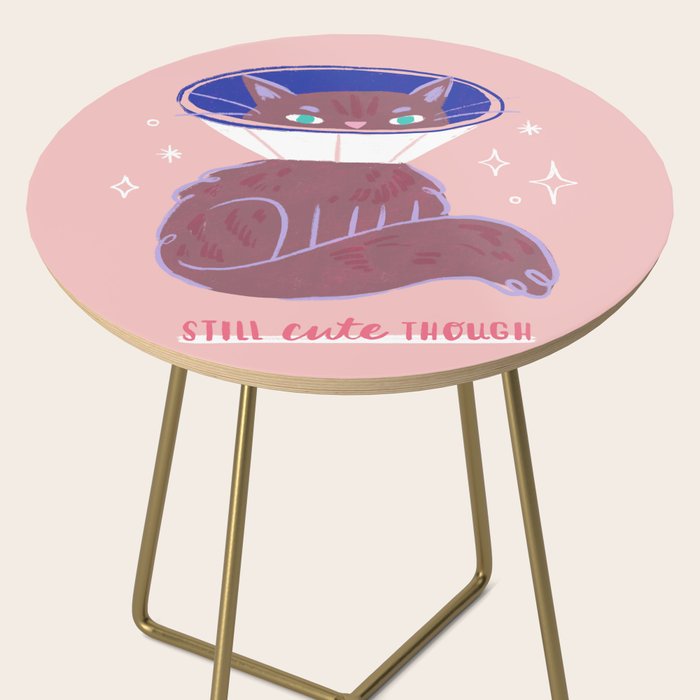 Still Cute Though - Cute Cat Side Table Gallery Image 2