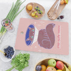 Still Cute Though - Cute Cat Cutting Board Gallery Image 2