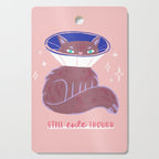 Still Cute Though - Cute Cat Cutting Board Gallery Image 1