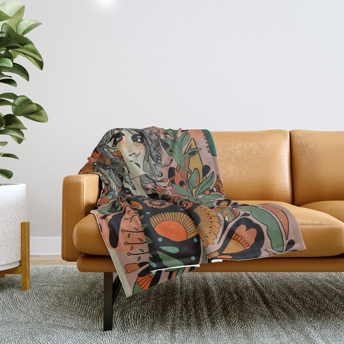 Sister Throw Blanket Gallery Image 1