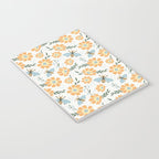 Honey Bees and Orange Flowers Notebook Gallery Image 3