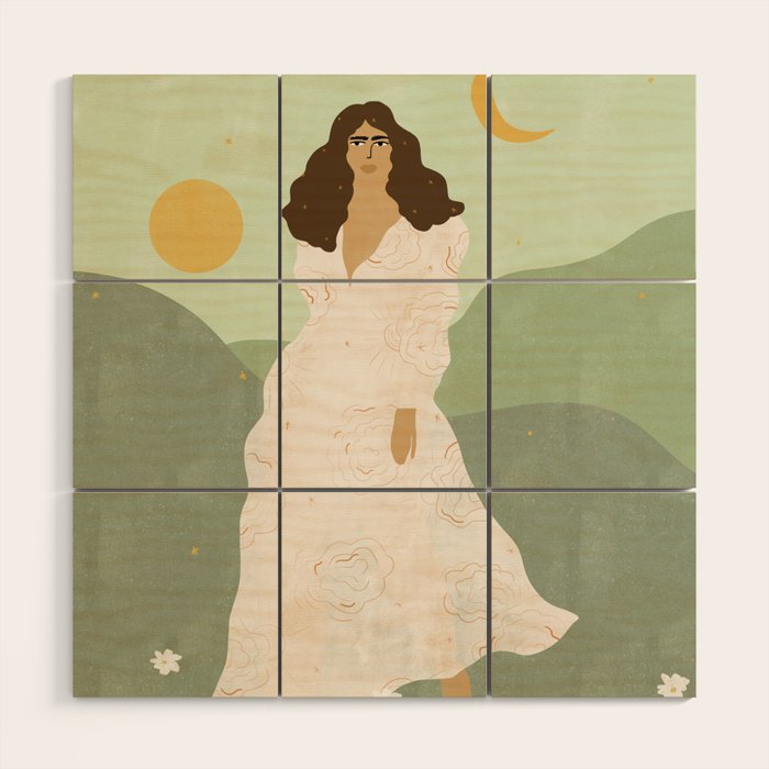 Goddess Wood Wall Art Gallery Image 1