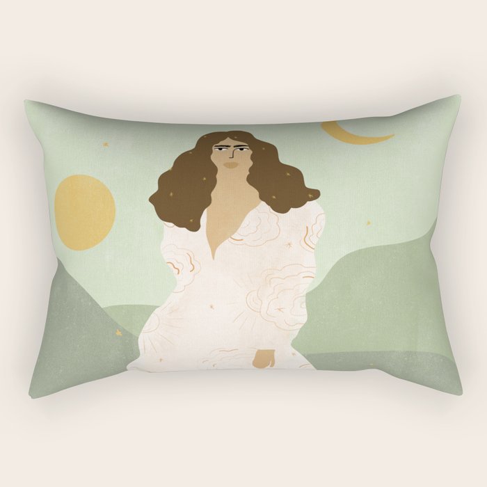 Goddess Rectangular Pillow Gallery Image 2
