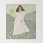 Goddess Throw Blanket Gallery Image 2