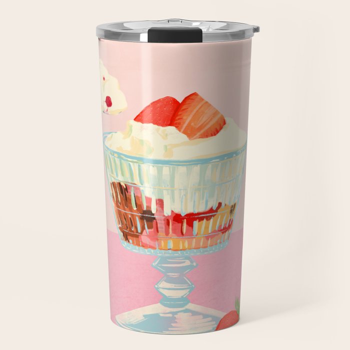 Strawberry Ice Cream Travel Mug Gallery Image 1