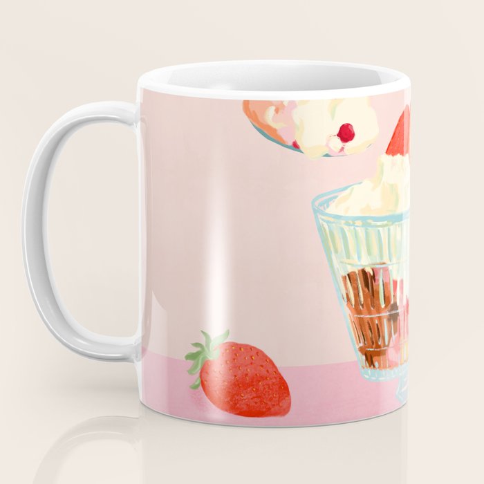 Strawberry Ice Cream Coffee Mug Gallery Image 3