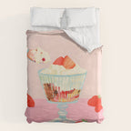 Strawberry Ice Cream Duvet Cover Gallery Image 6