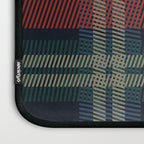 Navy Blue Red Classic Plaid Laptop Sleeve Gallery Image 3