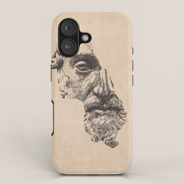 MARCUS AURELIUS ANTONINUS AUGUSTUS / Pencil iPhone Case Gallery Image 1