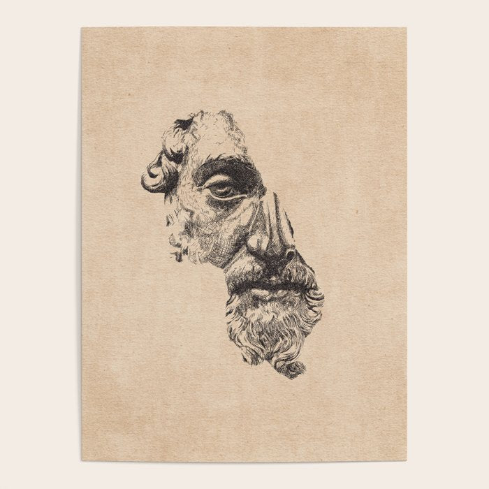 MARCUS AURELIUS ANTONINUS AUGUSTUS / Pencil Poster Gallery Image 4