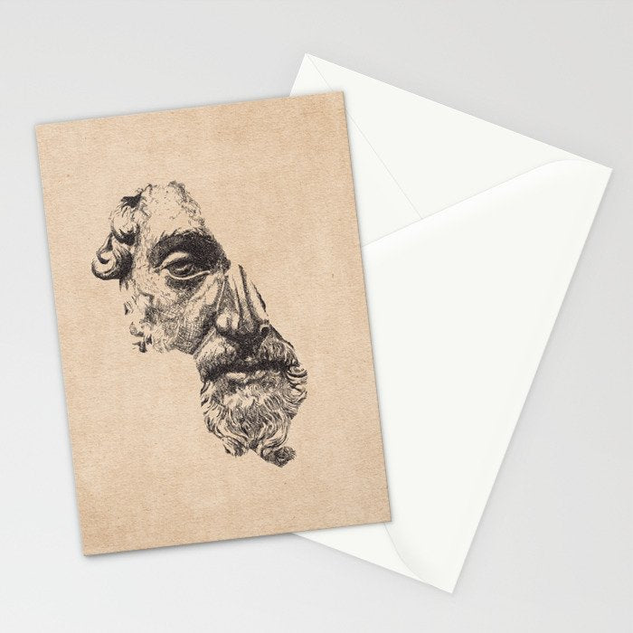 MARCUS AURELIUS ANTONINUS AUGUSTUS / Pencil Stationery Card Gallery Image 2